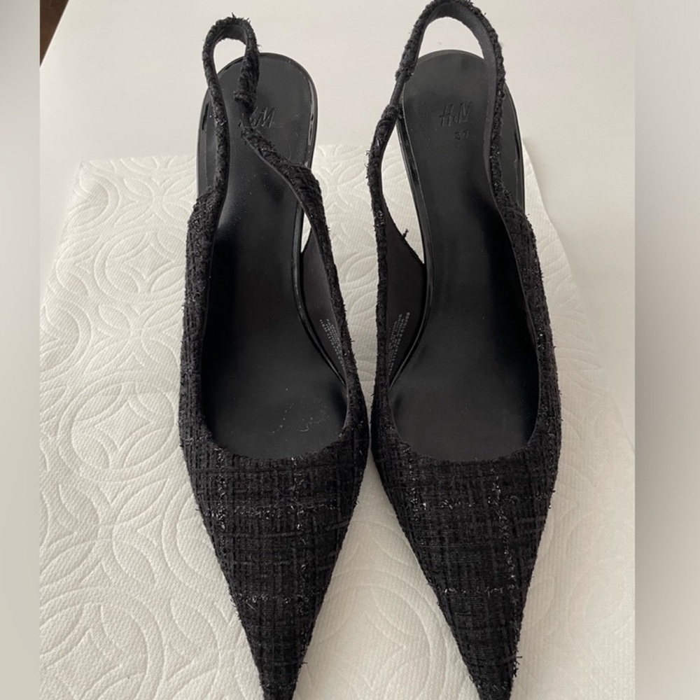 H&M - Pointed Slingback Pumps - Picture 3 of 5